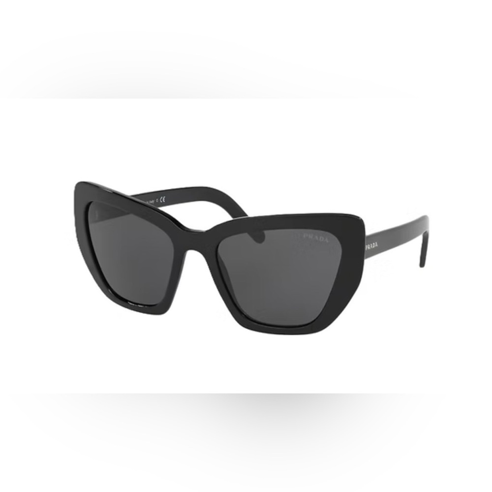 Prada Women's Black Cat-Eye Sunglasses